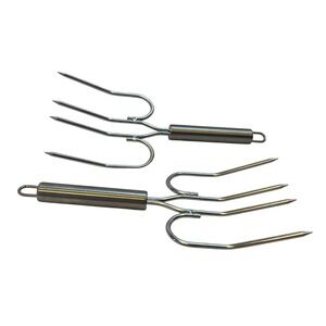 Meat Forks Stainless Steel‎ Turkey Chicken Carving Barbecue Roasting Forks Set